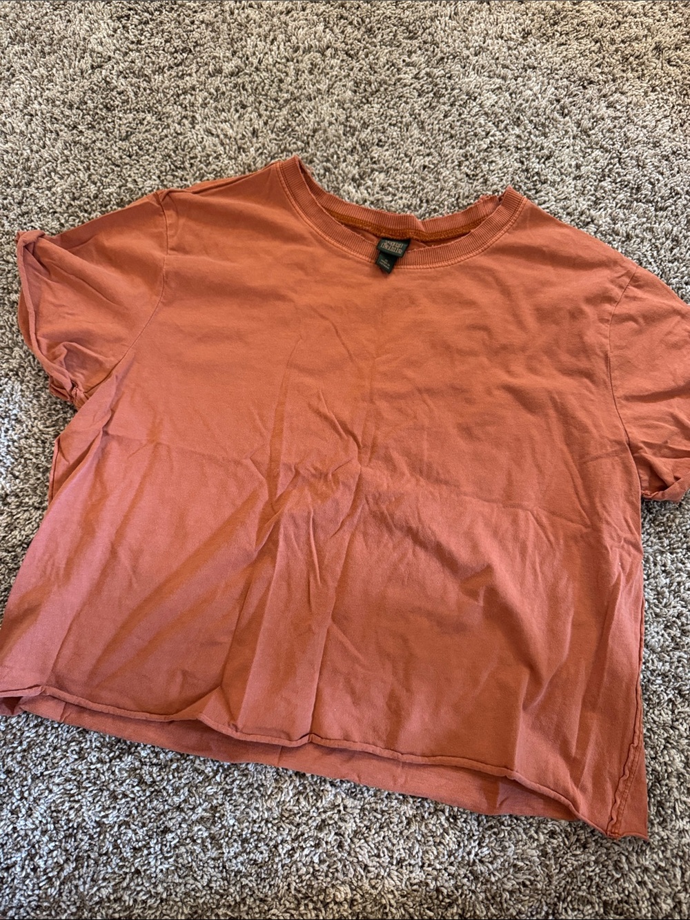 wild fable Rust Orange Short-Sleeve Crew Tee